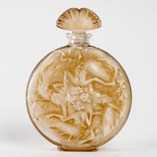 Flacon Rosace Figurines Verre