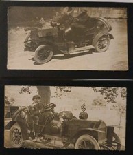 2 Photos Vintage Humber 8HP 1909 AUTOMOBILE VOITURE ANCIENNE