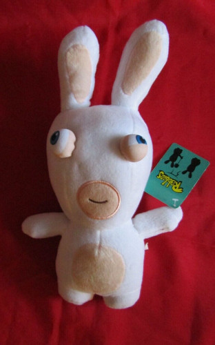 Peluche lapin cretin 33 - peluche, -lapin