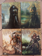 LOT 4 BD-ELFES-SOLEIL-TOME 1-2-3-4 -JARRY,PERU,DUARTE,MACONI,SAITO,ISTIN....