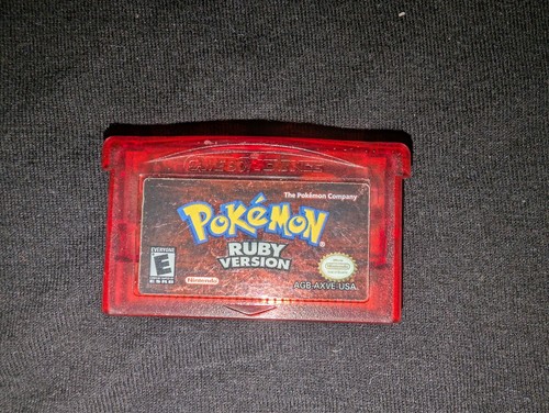 Pokemon ruby gba authentic - ruby,