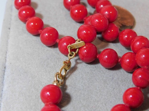 Collier verre rouge en - collier,