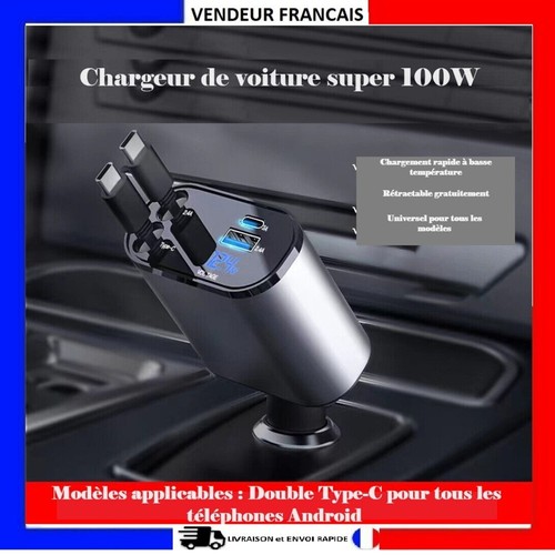 100w 4en1 chargeur - 4en1, voiture