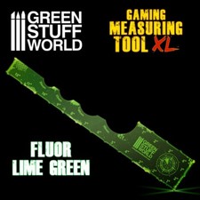 Mesureur Gaming - Vert Fluor Lime 12 pouces - Modelisme Bases