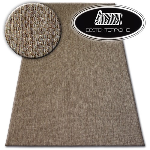 Tapis marron naturel moderne - tapis,