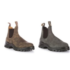 BLUNDSTONE 2239 Terrain Impact Protection Bottines Bottes Hommes en Marron