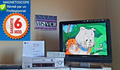 Magnétoscope vhs tetes lg - vhs, 6
