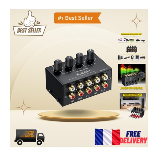 Mixer audio passive - mixer, canaux