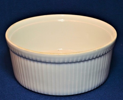 Plat soufflé porcelaine - soufflé, en