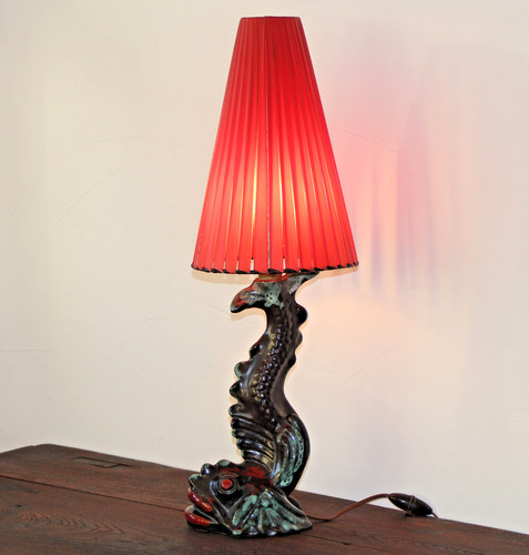 Superbe lampe zoomorphe - lampe,
