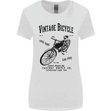 T-Shirt Femme Vintage De Vélo