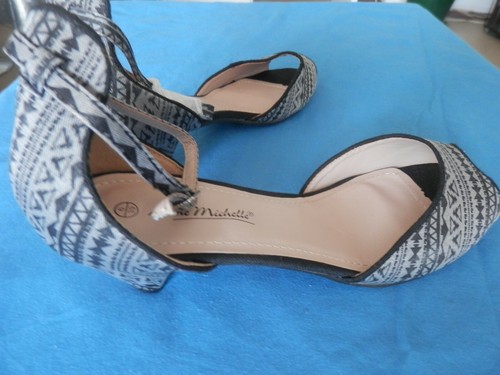 Chaussure femme talon motif - femme,