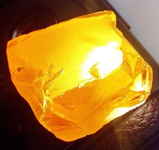 Zircon Naturel Jaune Brut
