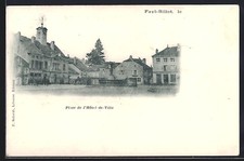 CPA Fayl-Billot, Place de l´Hôtel-de-Ville 1903 