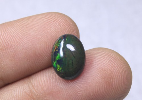Cabochon opale noire welo - opale,