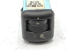 Bouton interrupteur siège chauffant tableau de bord avant Opel Astra G 2000 9...