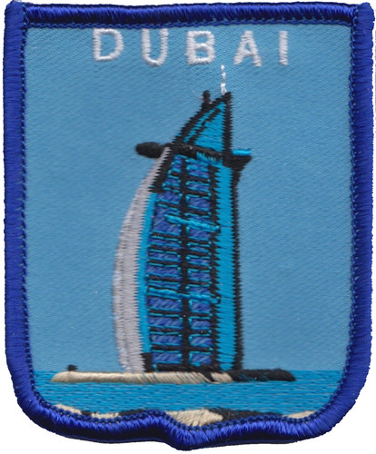 Patch brodé dubai united arab - patch,