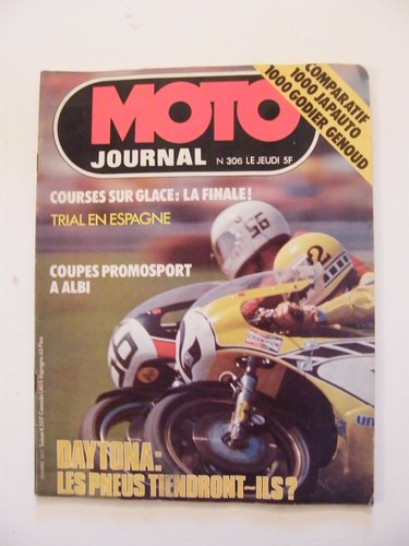 Moto journal mars 1977 306 - "moto,