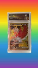 Carte Pokemon Ho-Oh EX de Luth GOLD 239 Et 209/182 - EV10 Collect Aura 10 FR
