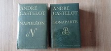 LOT 2 LIVRES D'ANDRE CASTELOT:  NAPOLEON + BONAPARTE - LIBRAIRIE ACAD. PERRIN