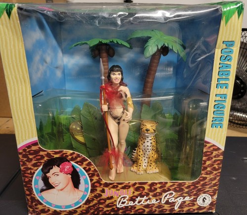 Betty page posable figure - posable, by