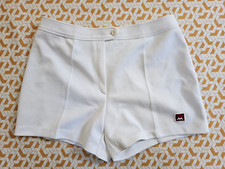 Short Retro 80'S vintage Blanc made in France Tennis Rare Homme - 46 / L