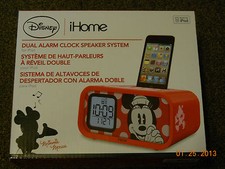 Disney  Minnie Mouse Dual - Alarm Clock Speaker System