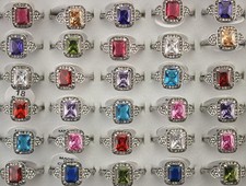 50pcs De gros Lots Zirconia