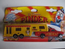 VEHICULE MINIATURE DE MARQUE MAJORETTE - CIRQUE PINDER - CAMPING CAR DE LUXE