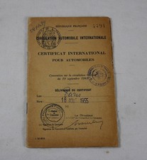 certificat international pour
