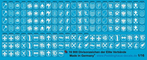 Peddinghaus decals 0900 - 1/16,