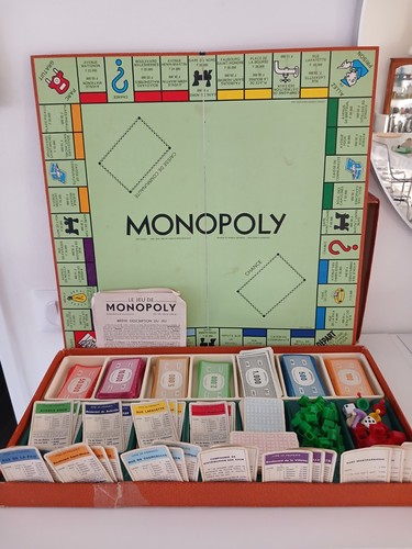 Jeu monopoly vintage - monopoly,