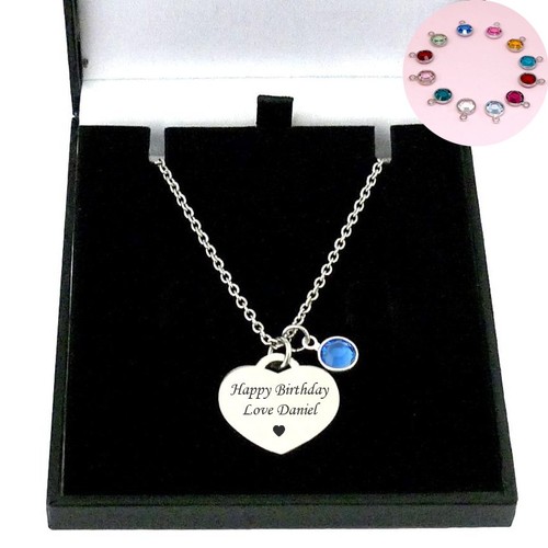 Gravé collier pour femme - femme, ou