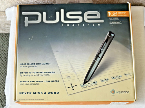 Pulse smartpen livescribe - pulse,
