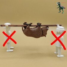 Playmobil jabali avec barre de transport-chasseurs médiévaux-archers-chasseurs