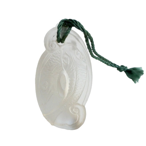 Pendentif verre art nouveau - pendentif,