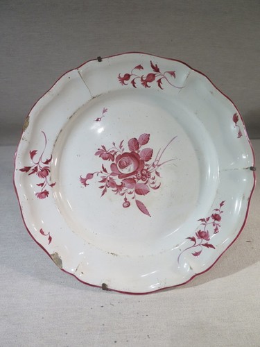 Ancienne assiette faience - ancienne, en