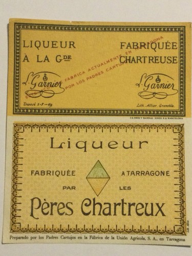 étiquette ancienne liqueur - Étiquette,