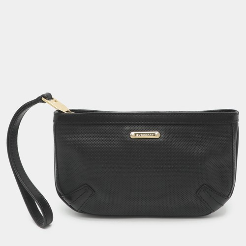Pochette cuir perforé - pochette, en