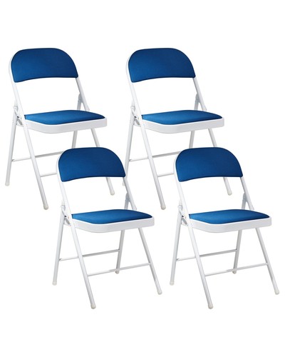Lot chaises en - en, métal