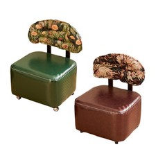 Recordage carré Rolling Tool, cuir PU, 360 roues pivotantes petites avec chaise