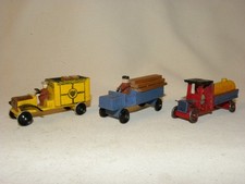 JOUET ANCIEN CAMION MINIATURE ERZGEBIRGE PUTZ WOODEN PENNY TOY TRUCK DAPOLIN LKW