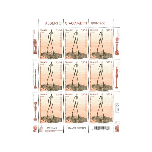 Timbre alberto giacometti - giacometti, en