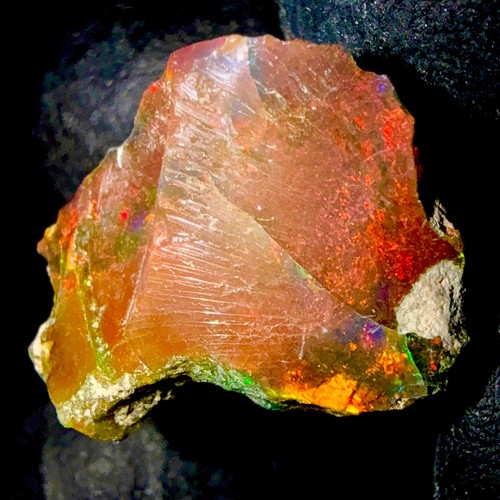 Opal rough éthiopien noir - ,,