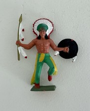 Petit soldat indien au bouclier Far West, Starlux, ref. 5141