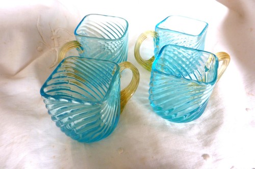 Lot verres prise bleu - bleu, &