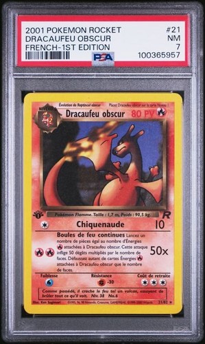 Dracaufeu obscur edition - obscur,