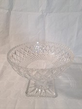 PLATEAU A DESSERT CRISTAL OU