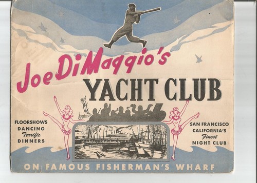 Joe dimaggios yacht - dimaggios,