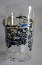 Verre à moutarde déco moto Kawazaki 500